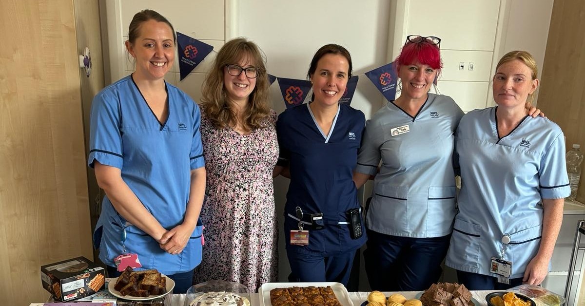 Our midwifery teams have taken a moment to celebrate International Day of the Midwife by coming together to enjoy a tea party. Staff on shift enjoyed recharging with sweet treats and a cup of tea 💙