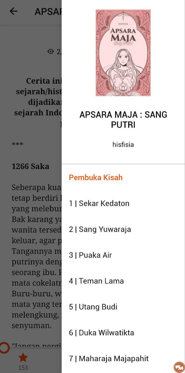 Hisfic /wp/ nihhh sapa yang sudah baca? Yukss berikan reviewmuu🤩