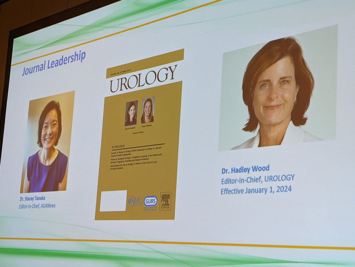 Great to see women involved in high level leadership in urology publications!! More to come! @tanaksta @GMBadalato @CaseySeidemanMD @SWIUorg @JenniferARegala