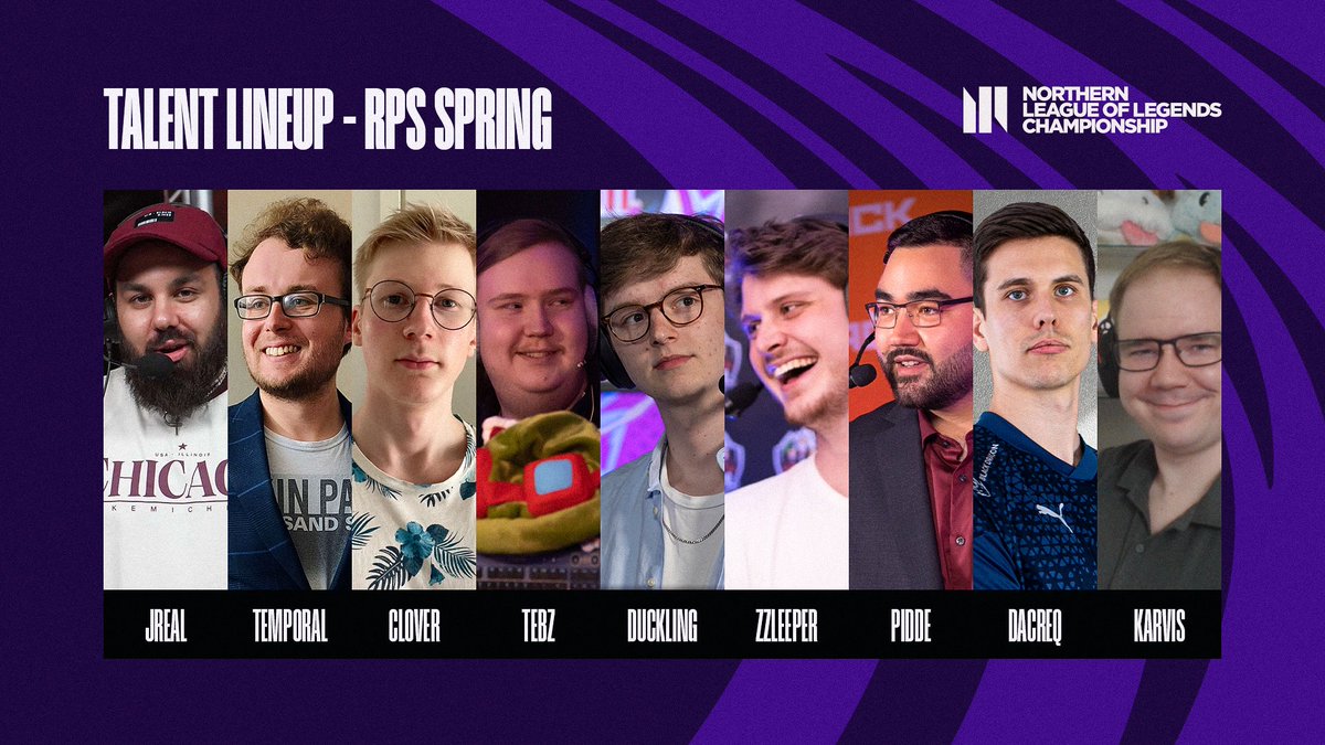 🎥NLC RPS Broadcast Talent

The NLC RPS starts tomorrow, and here are the folks that will take you through it on-air🌟

Show them some love and tune in from tomorrow at 17:00 CEST👇