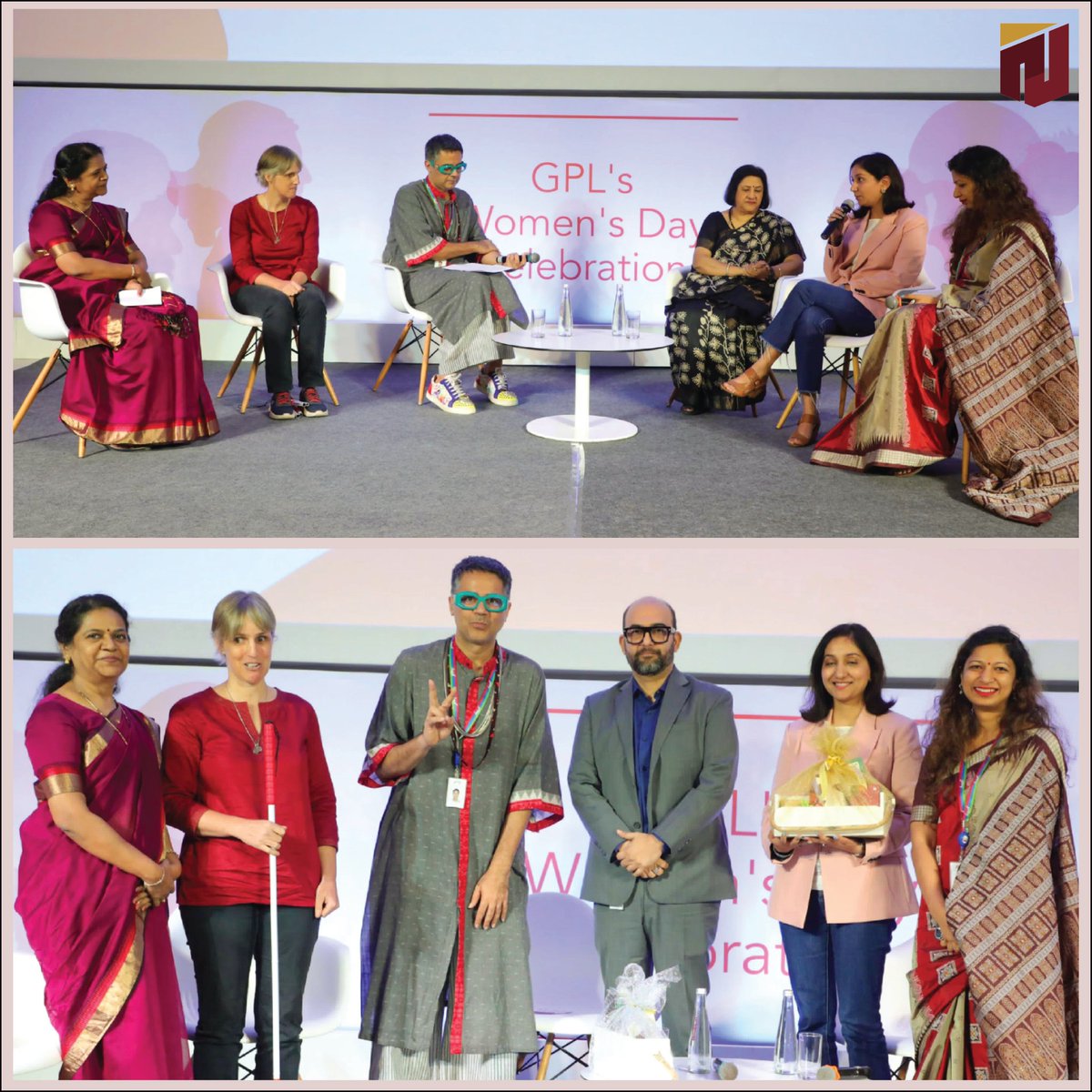 We are happy to share that, Dr. Mrs. Sushma Kulkarni, our Hon. Vice Chancellor, was invited by Godrej Properties Limited, Mumbai, to celebrate International Women's Day.

#nicmaruniversity #Godrej #womeninleadership #inspiringwomen