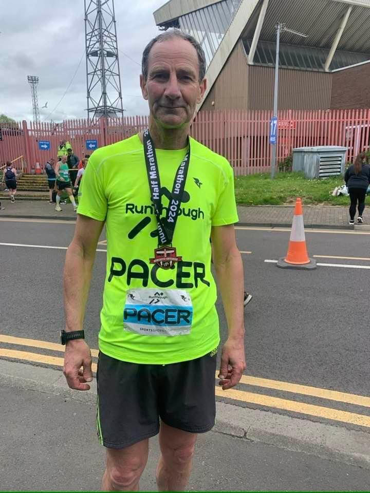 Well done Mick Good in the Gateshead Half marathon this morning!