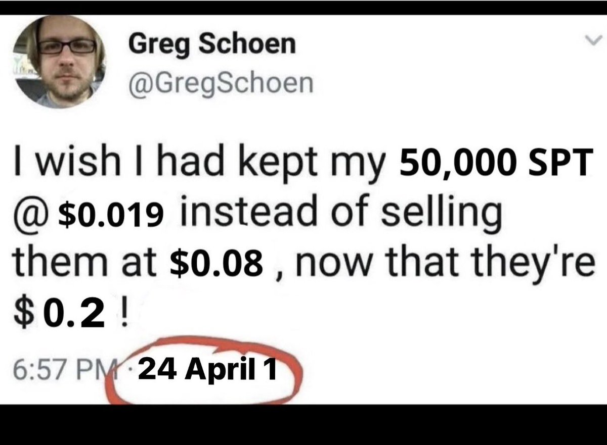 Omg do you know Greg??? Volatility is opportunity . IYKYK. Stake your #SPT as we’re returning back!🔥