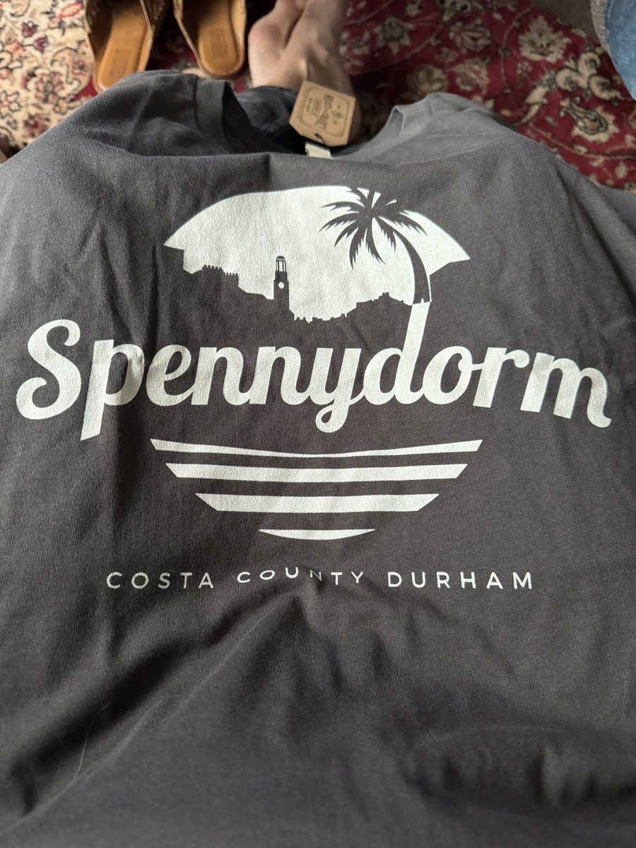 I’ll be wearing this beauty with pride to celebrate my home town #Spennymoor! Possibly one of the best presents I’ve ever had 🥳. #Hometown #CountyDurham