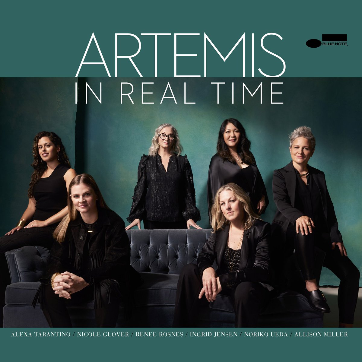 .@ArtemisJazz released their 2nd Blue Note album 'In Real Time' one year ago today & it's our ALBUM OF THE WEEK! Get all formats 20% off on the Blue Note Store, stream or download here: Artemis.lnk.to/InRealTime