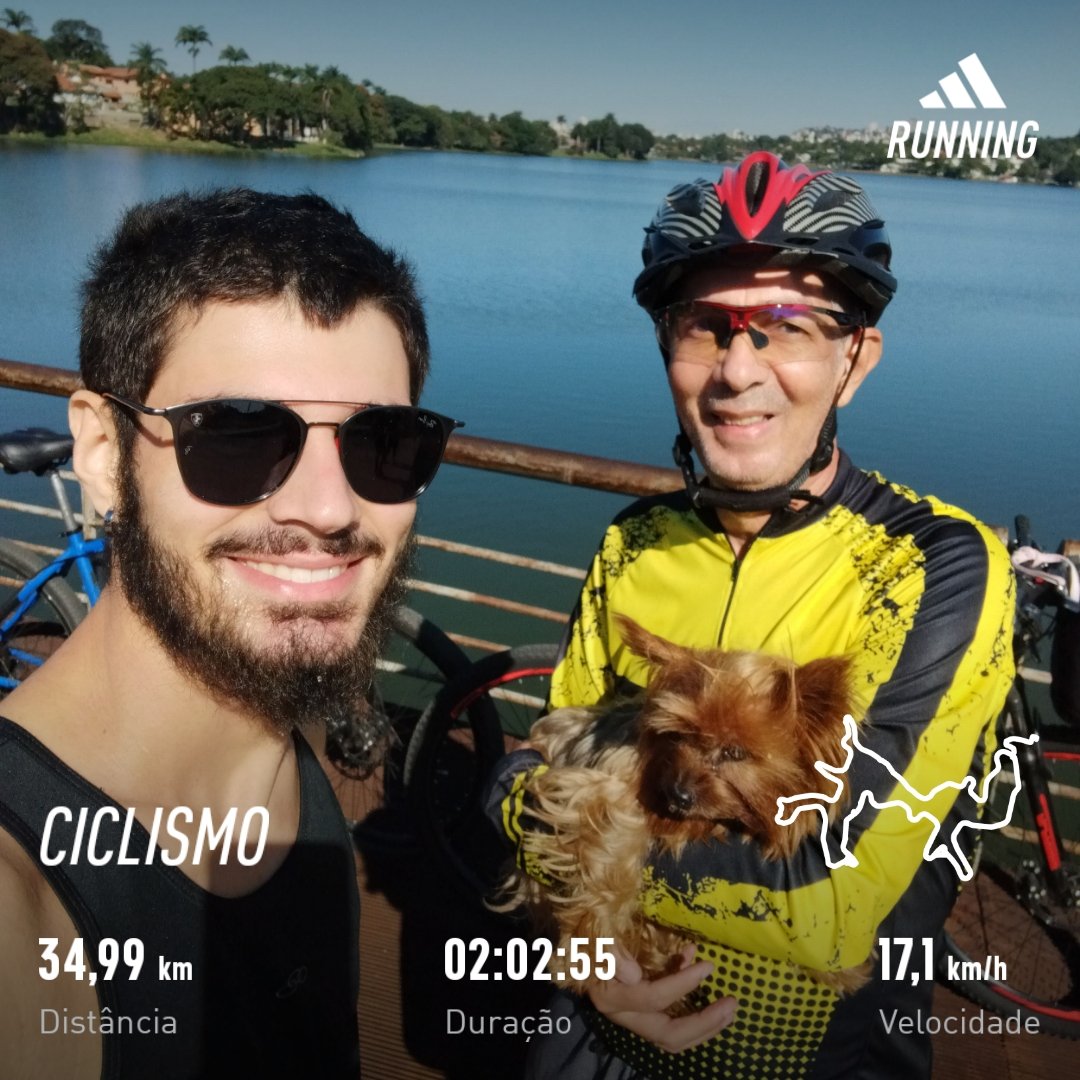 Pedal com meu sobrinho