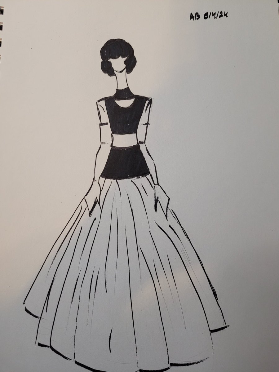 The simple ones are usually the best ones to look at🖤🖤🖤
#fashion #dressdesign #sketchart #fashiondress #artist