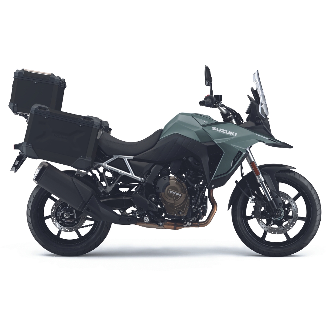 Road focused ✅ 112 litres of storage ✅ Torque-rich ✅ All you need for a summer road trip to remember! Where are you heading? szuki.co/pK9u #VStrom #AdventureBike #Summer