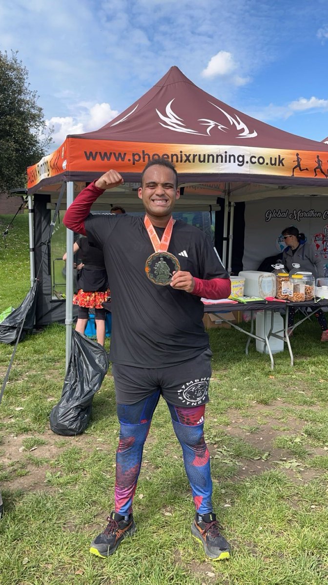 Completed my 2nd half marathon of 2024! In Dorking in Surrey very hard in the countryside on vineyard very hilly but I got the job done!😃🥵🏃🏾🏁