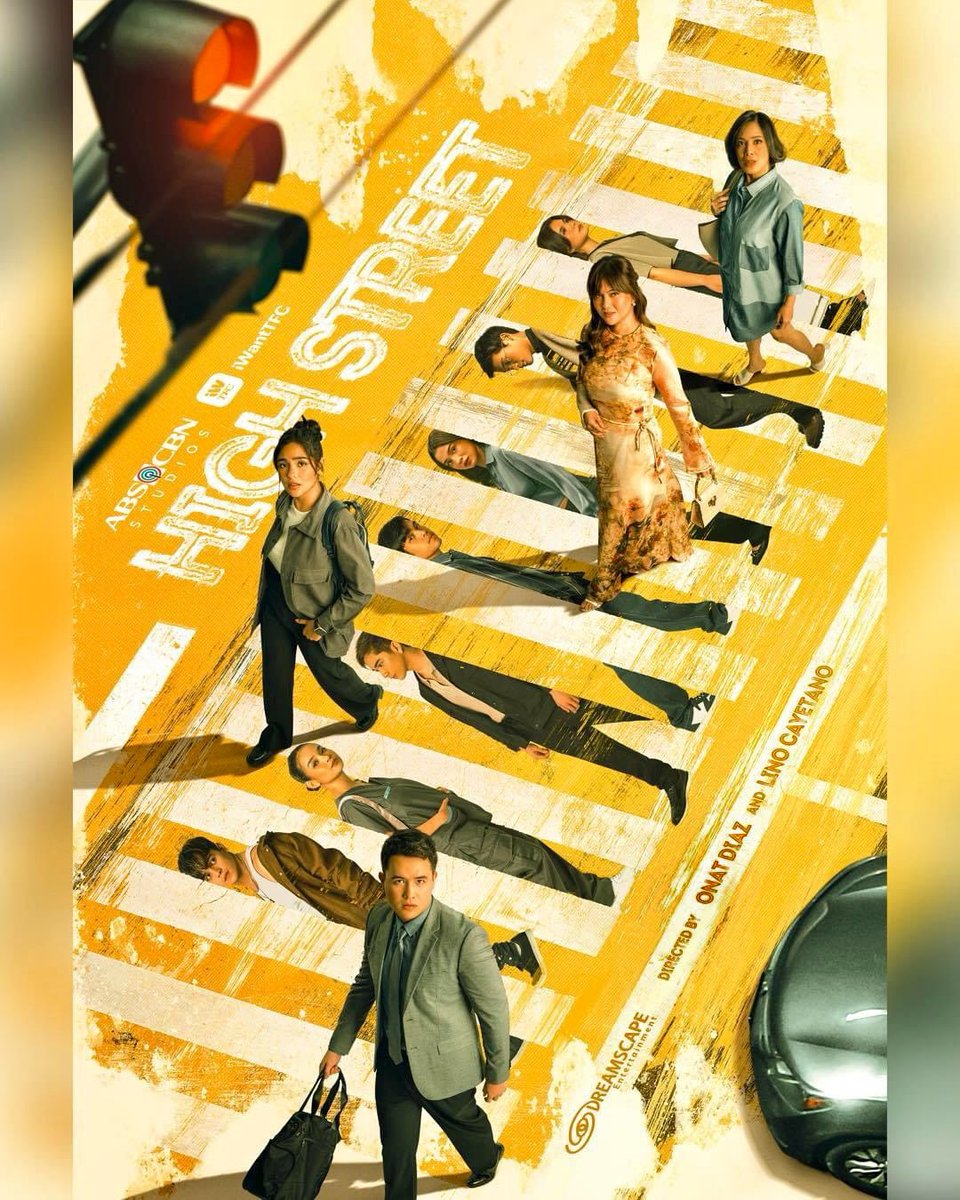 The pressure, thrill, and excitement is starting to get even HIGHer as we dominate the streets! 

Here’s the official poster of #HighStreet 💥

ABS-CBN Studios and iWantTFC proudly present , a Dreamscape Entertainment Production, directed by Onat Diaz and Lino Cayetano