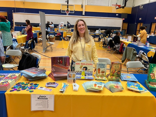 Jamie Michalak (@jamie_michalak) on Twitter photo Thank you to the <a href="/HudsonCBF/">Hudson Children’s Book Festival</a> for a wonderful day! Every student receives a voucher for a free book, which is lovely.❤️Met lots of readers, teachers, librarians, and favorite authors & illustrators. I also signed a book for a cat. Thank you to the <a href="/HudsonCBF/">Hudson Children’s Book Festival</a> for a wonderful day! Every student receives a voucher for a free book, which is lovely.❤️Met lots of readers, teachers, librarians, and favorite authors & illustrators. I also signed a book for a cat.
