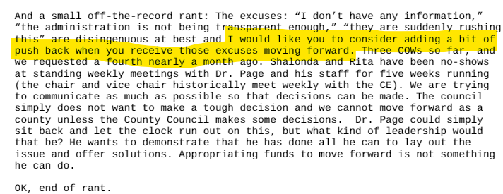 CindyWinkler's tweet photo. By the logic of @DrSamPage & Doug Moore, as parroted by @kelseylandis/@stltoday, if you present 3 dog & pony shows to council of the whole (maybe click your heels), you automatically get what you want. #projectcornerstone https://t.co/UycqziH2lu