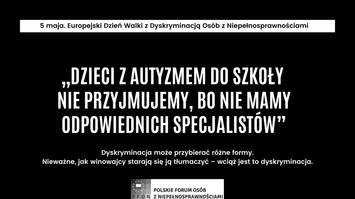 Polskie Forum Osób z Niepełnosprawnościami (@PFON_OzN) on Twitter photo 2024-05-05 13:21:54