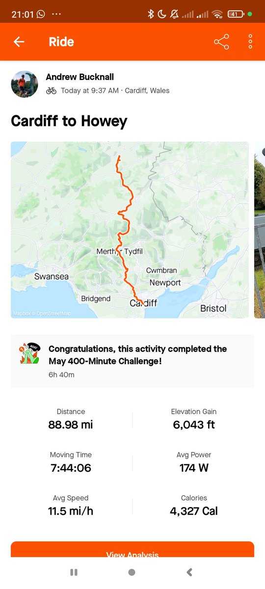 That's Cardiff to Bangor ticked off ✅ @Sustrans route 8 is a great ride! Made some slight deviations but I'd definitely recommend it! Gravel/MTB required for some sections, or wide touring tyres. Low gears also for the very steep gradients!