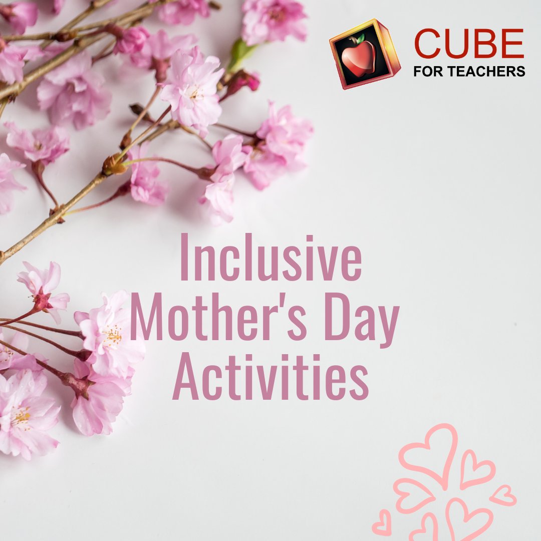 Inclusive Mother's Day Activities!bit.ly/MothersDayCube #mothersdaycrafts #MothersDayGifts #freeteachingresources #equityineducation #teachercommunity #teachertwitter