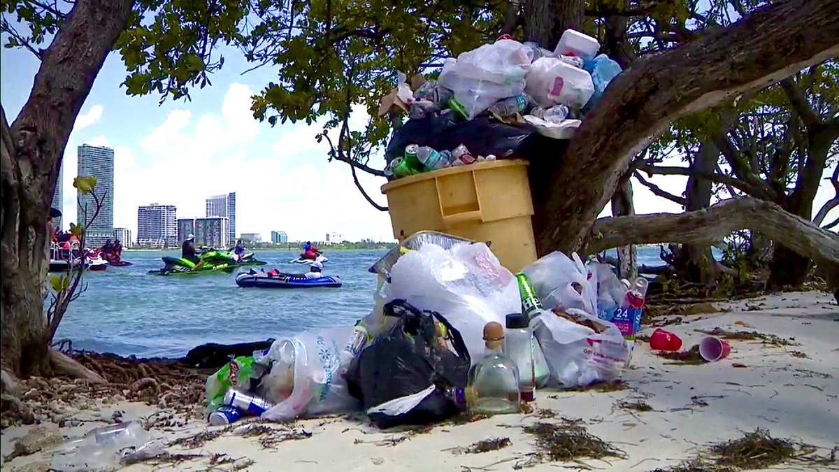 @CityofMiami Pack it in, Pact it out must become the new mindset. All recreate on the islands must be responsible for the waste they create. The city will launch an aggressive multilingual social media campaign to amplify the new policy. #SaveBiscayneBay