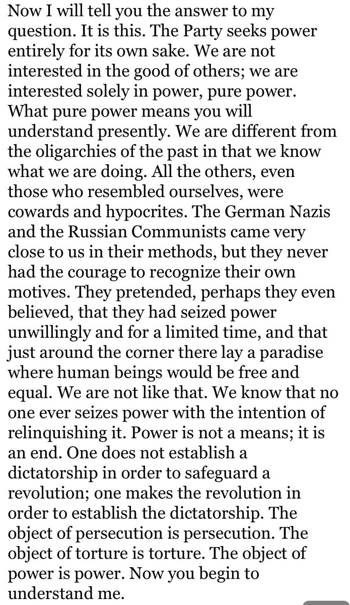 @MashadiArash Ongelijk, de criminele Bidens praktijken zijn vele malen erger & stuitender dan de Gestapo brutaliteiten van weleer. De neocons hebben les getrokken van de fouten die de Nazis maakten en met de huidige digitale technieken, wetenschap & vermogen de gruwelijkheden geperfectioneerd.