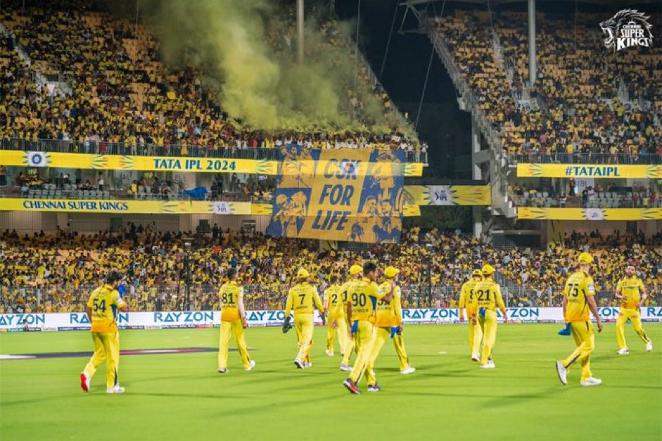 CHENNAI SUPER KINGS - THE GREATEST THERE WAS, THE GREATEST THERE IS, THE GREATEST THERE WILL EVER BE.