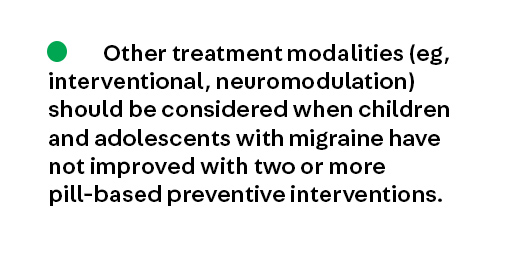 Key Point 3 from the article #Headache in Children and Adolescents by Dr. Serena L. Orr (@SerenaLOrr) from the April Headache issue, which is available to all at bit.ly/3UcOEKe. #Neurology #NeuroTwitter #MedEd