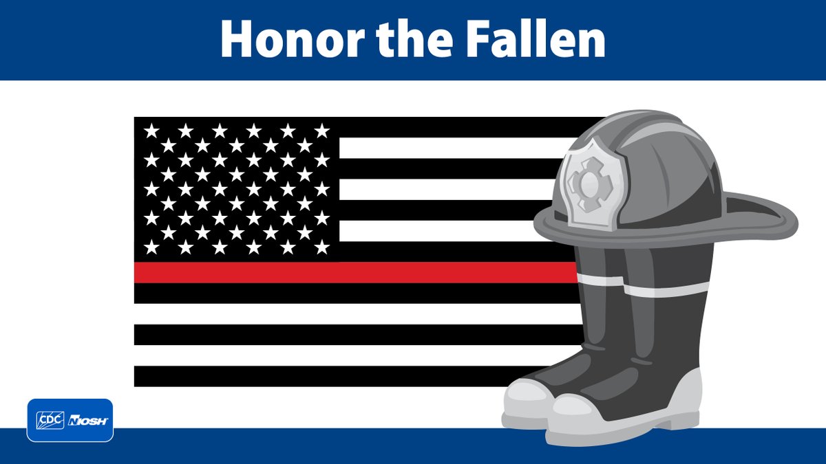 This weekend is the National Fallen Firefighters Memorial Weekend. The weekend is meant to pay tribute to firefighters lost in the line-of-duty. Find information on preventing deaths and injuries: bit.ly/47wkAO4