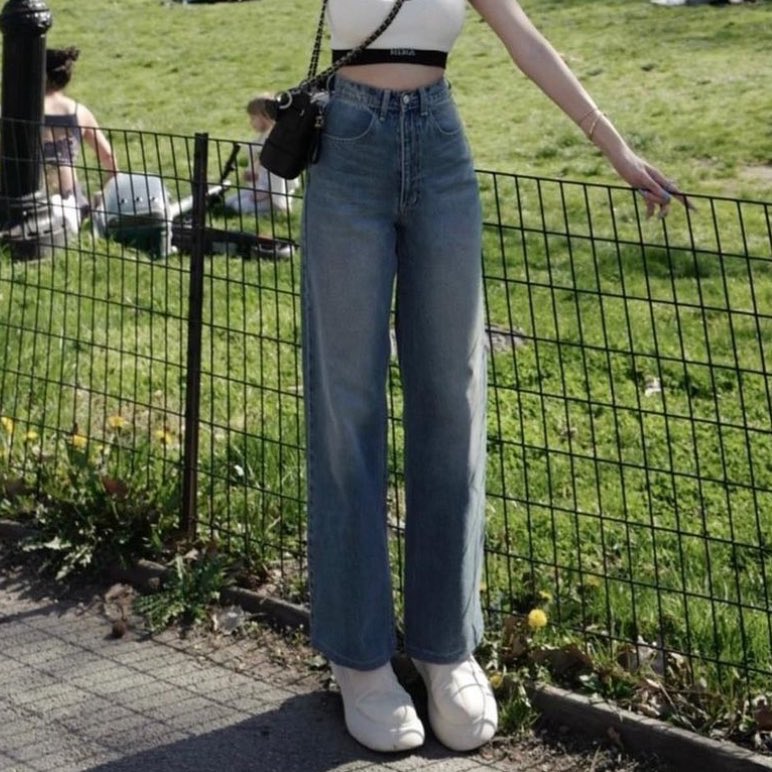 ppnhercloset's tweet photo. 👖Merge.official_ Signature Jeans 01 (mist/size m) used once like new สภาพเหมือนใหม่ ไม่มีตำหนิใดใด ใส่ไปแค่ครั้งเดียวซักเก็บค่า ตัวนี้ส่งช่างตัดขาเก็บงานอย่างดีมาแล้วนะคะ ความสูง 160-170 cm จะใส่สวยพอดีเลยค่ะ shop1390 ส่งต่อ 990฿ https://t.co/up2bsoM34B