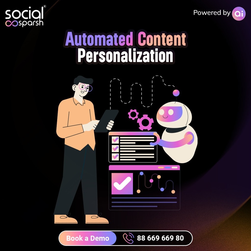 #TailoredExperiences #ContentPersonalization #RelevantRecommendations #CuratedContent #DigitalMarketing #SocialSparsh #SocialMediaMarketing #PersonalizedExperiences #MarketingDigital #Branding #SocialMedia #Marketing #DataDrivenMarketing