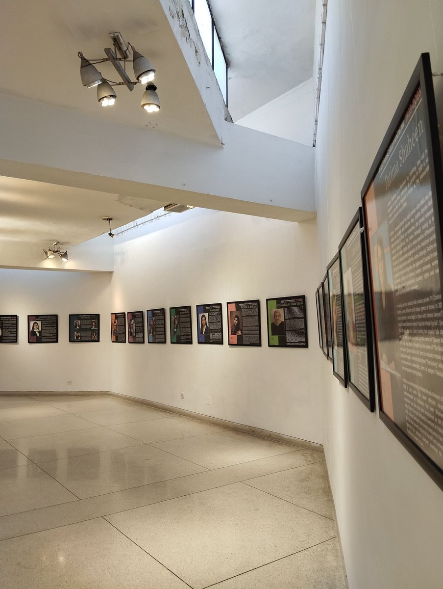 Woah! Can't believe it has been a week already since we held a 3 day historic photo exhibition in Lahore marking 100 years of the law that removed doubts about women's eligibility to practice law.