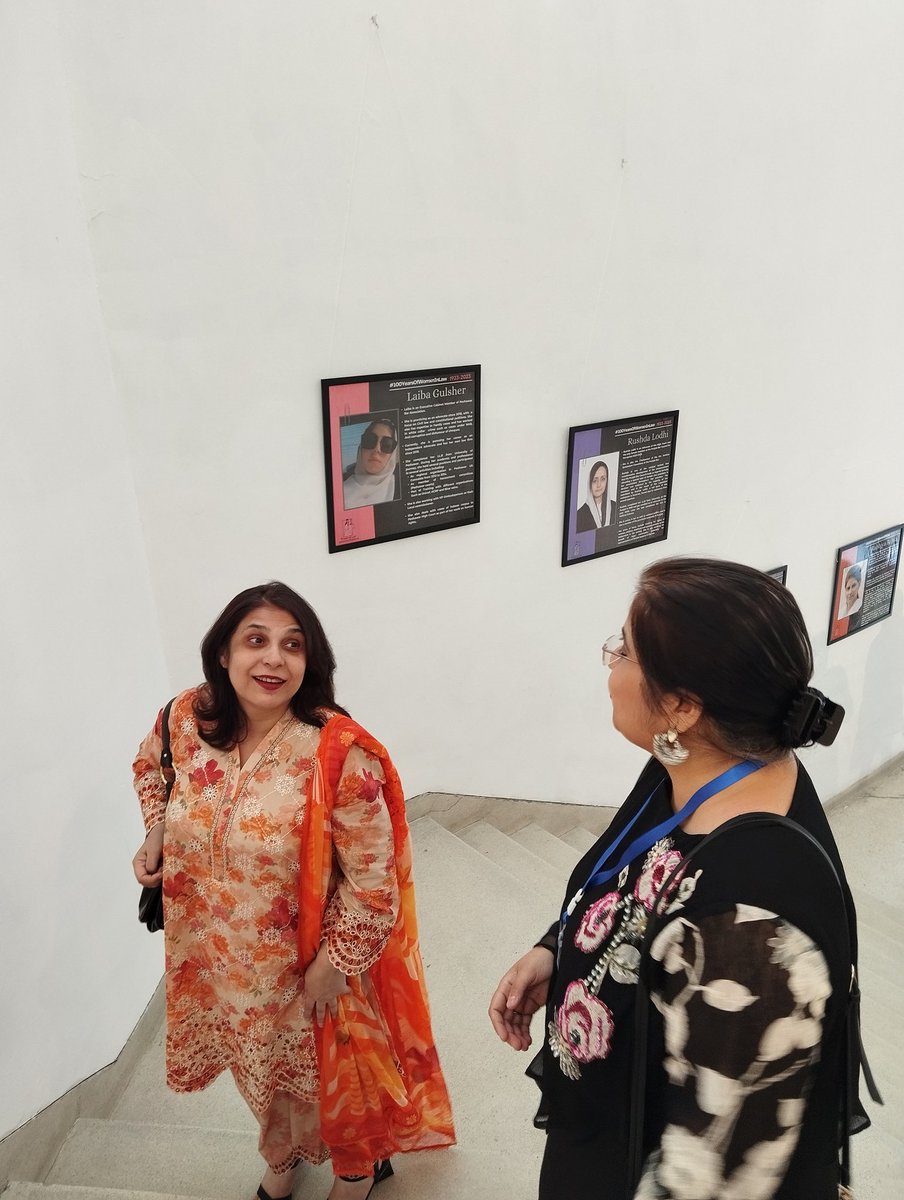 It was an absolute honour for us to have the Secretary of Women Development Department Sumaira Samad as our Guest of Honour at the opening session who lauded the initiative to create awareness of the contributions of women and of bringing their stories out.