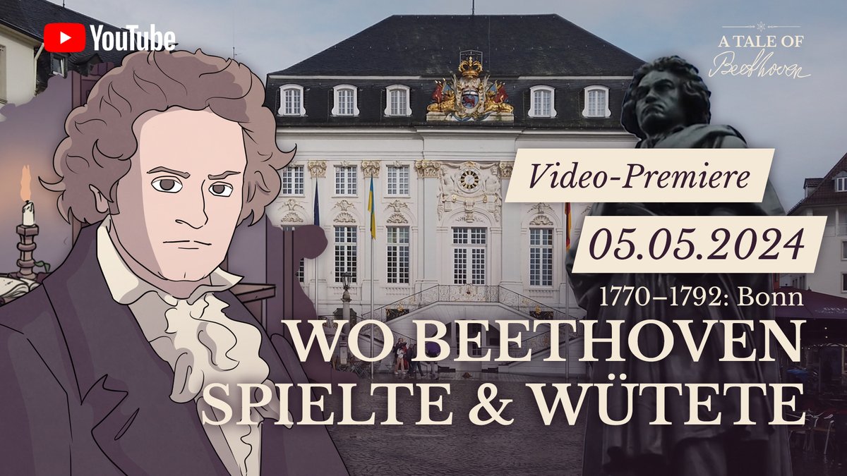 Auf einem Stadtspaziergang durch #Bonn wandele ich auf den Spuren von Ludwig van #Beethoven. Dabei folge ich dem Beethoven-Rundgang und besuche Orte, an denen der berühmte Komponist häufig zwischen Genie und Wahnsinn schwankte.

Link zum Video: youtu.be/B0PD8ierDC0