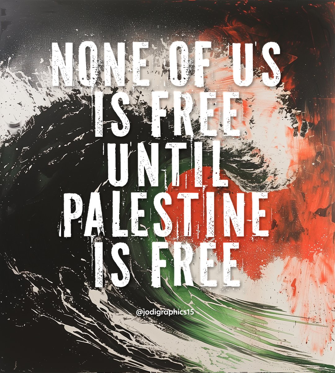 ✊ None of us is free until 🇵🇸 Palestine is free
#FreePalestine #EndApartheid #StopTheWar