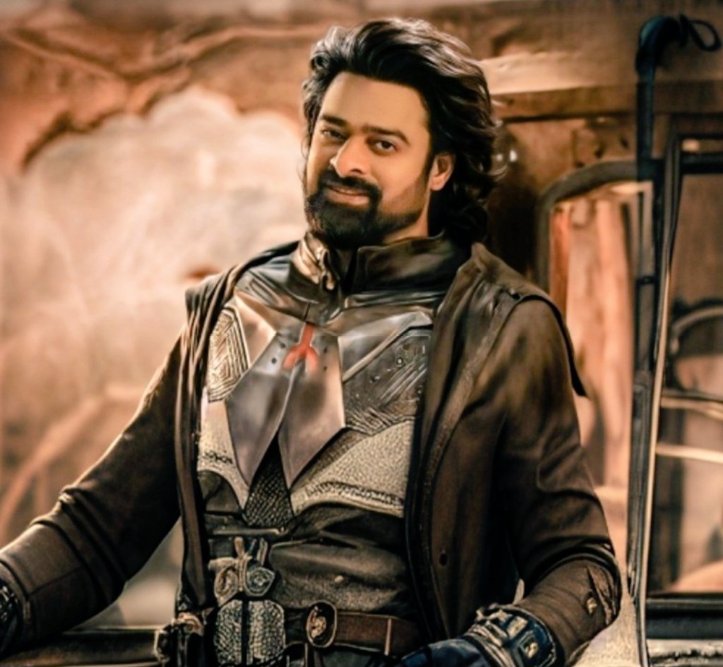 The most handsome & genuine SuperHero  👉 #Prabhas #Bhairava So excited to be able to see him in a Science Fiction movie that only #Prabhas can handle 😎

#Kalki2898AD 
#Kalki2898ADonJune27