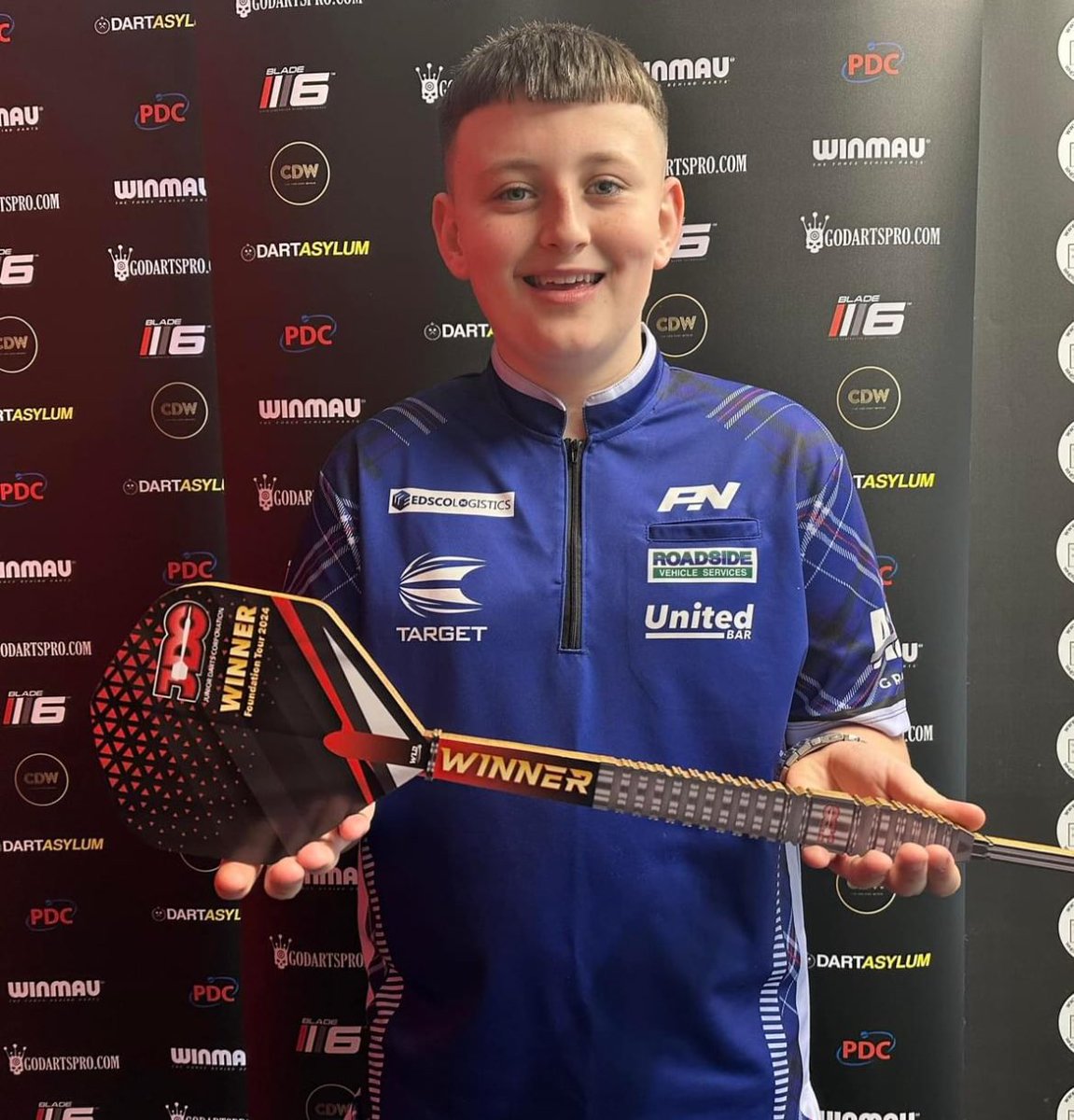 Not to be in the final of the JDC foundation tour 20 for Mitchell Lawrie but 7 tours won and a tour card secured for the advanced tour. A fantastic achievement. Well done 👏🏻 #targetdarts #Elite1 #StepBeyond @TargetElite1