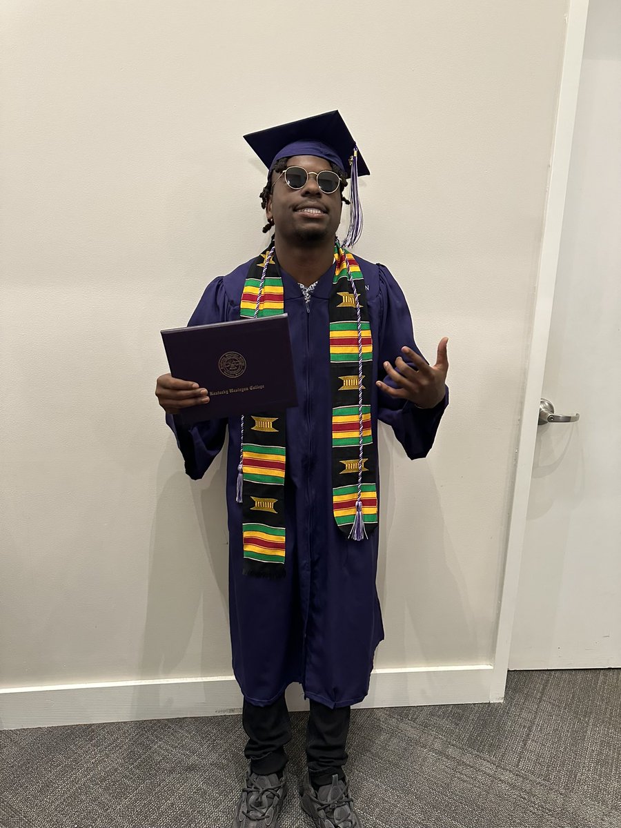 College Grad, can’t wait to see what’s next🧑🏾‍🎓