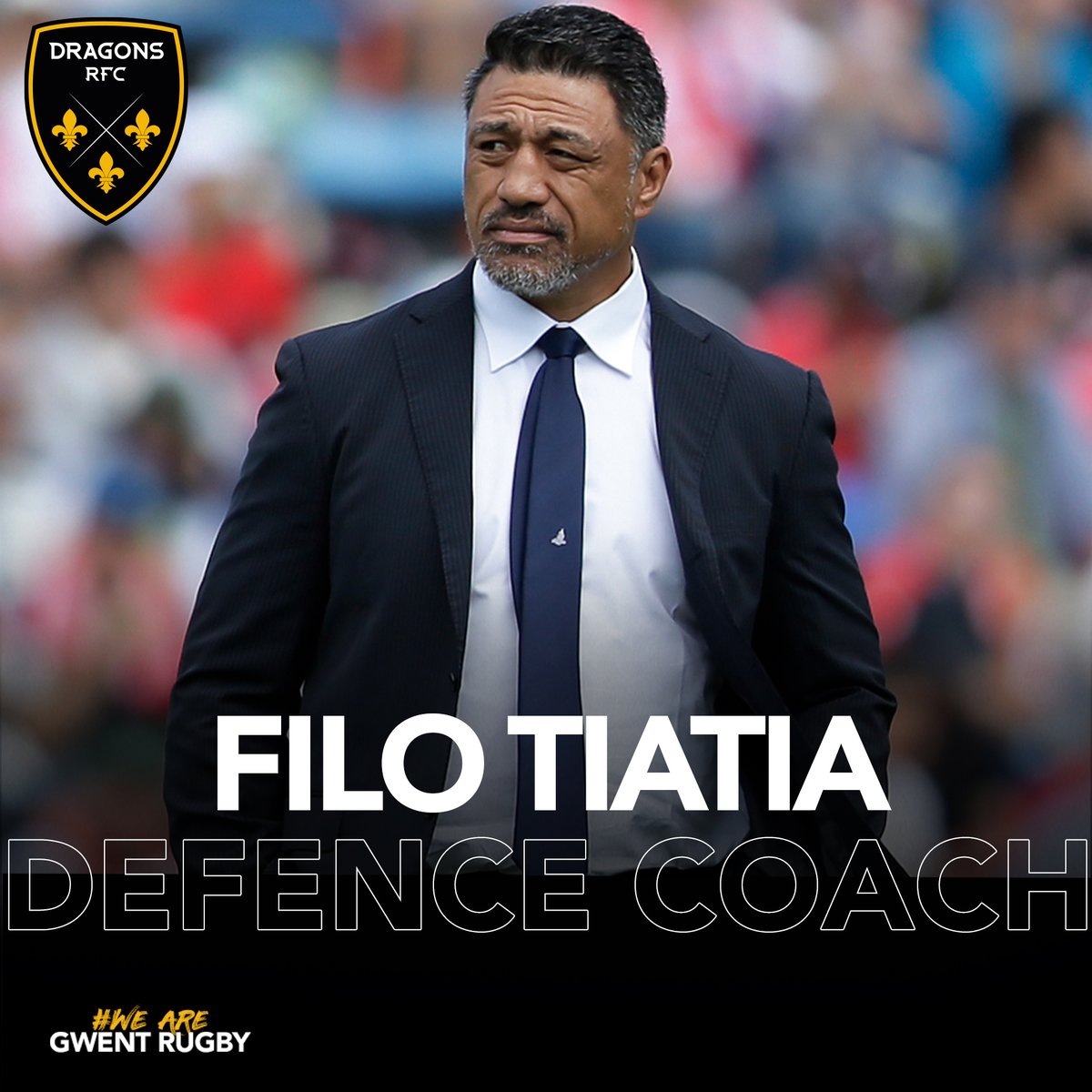 🚨 𝙒𝙀𝙇𝘾𝙊𝙈𝙀 𝙁𝙄𝙇𝙊 𝙏𝙄𝘼𝙏𝙄𝘼 🐉🔥

Dragons RFC are delighted to announce that former All-Black Filo Tiatia will join the coaching staff as defence coach ahead of the 2024/25 season! 🙌💪

🇳🇿 Afio Mai Filo ❤️

#WeAreGwentRugby