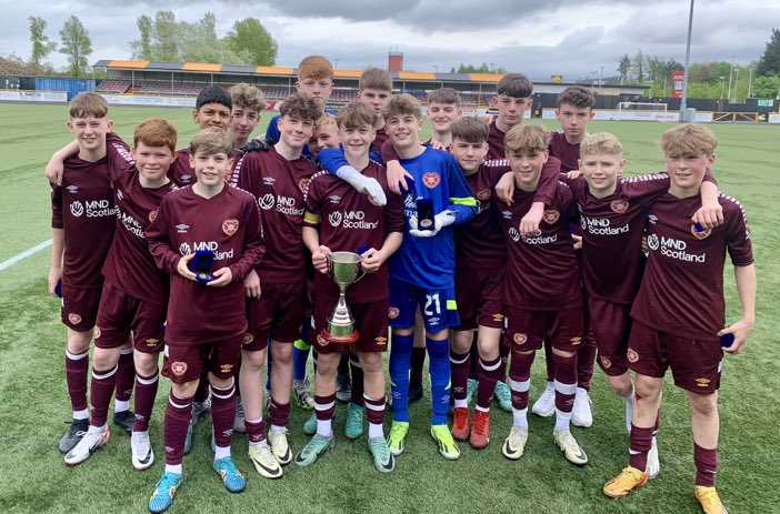 Brilliant day great group of boys to work with 🙌👏 well done to accies for a really good game of ⚽️