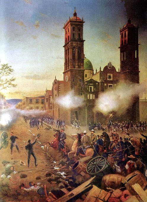 “Puebla”:
Porque hoy se cumplen 162 de la Batalla de Puebla ante los Franceses.