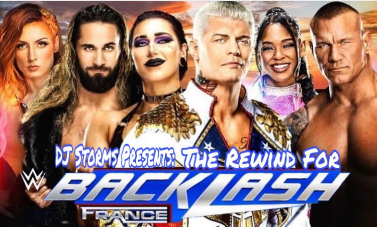 TODAY at 3pm eastern time, I’m flying solo for #TheRewind for #WWEBacklash 2024!!! Did Triple H top last year’s event? What does #WWE have planned for the summer? Set your notifications & we’ll discuss it all!!! #DJStorms #Wrestling