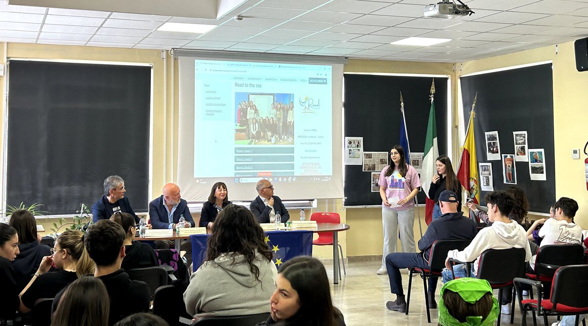 Yesterday we hosted the final event of the ASOC project in our school. 

Now our work has come to an end. We will always remember this wonderful experience,

the team 🌊

@ascuoladioc #asoc2324
#roadtothesea #iisboccarditiberio #civicmonitoring #campomarino #campomarinolido