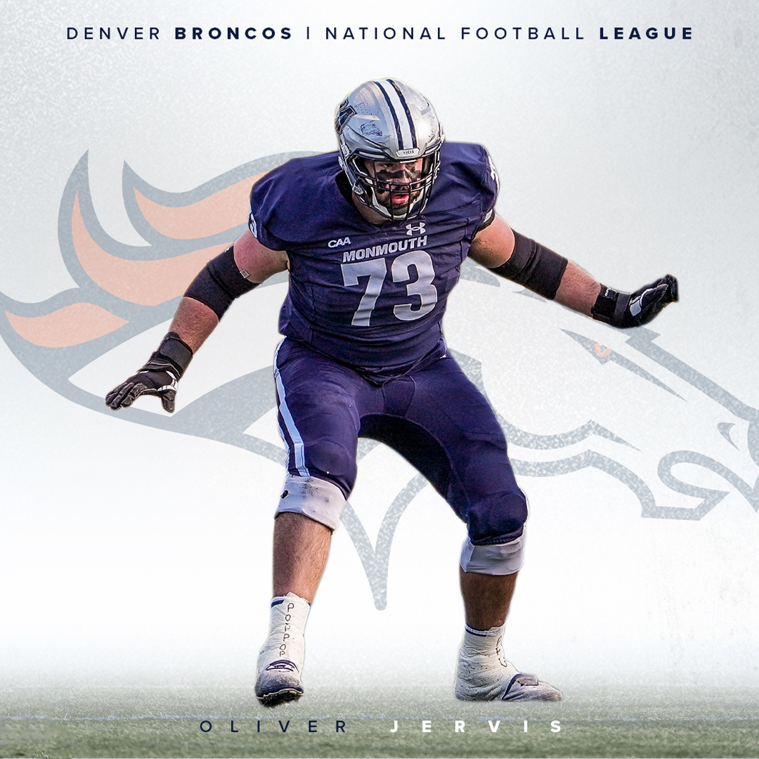 Monmouth Football (@muhawksfb) on Twitter photo Congratulations to former offensive lineman <a href="/Jervis_Oliver17/">Oliver Jervis</a> on his mini camp invite with the Denver Broncos!
#FlyHawks x #HawksInThePros Congratulations to former offensive lineman <a href="/Jervis_Oliver17/">Oliver Jervis</a> on his mini camp invite with the Denver Broncos!
#FlyHawks x #HawksInThePros