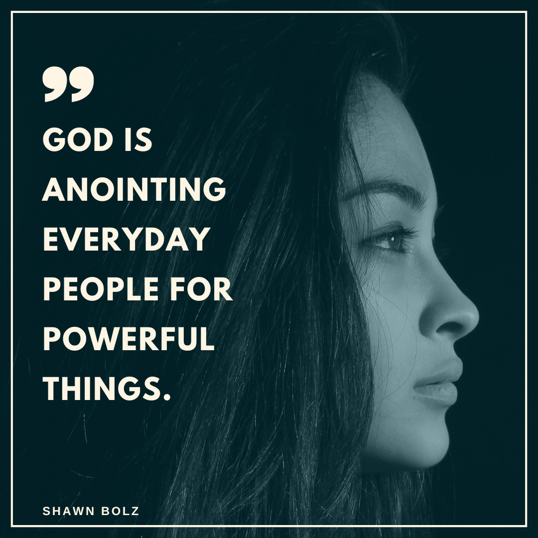 God is anointing everyday people for powerful things. Anointing is essentially God equipping His people to reflect His character and enact His will on earth. This divine empowerment allows believers to transcend their natural capabilities with supernatural efficacy.