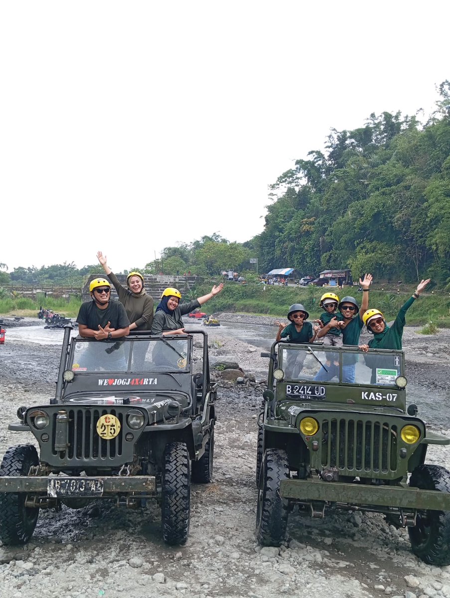 Lava Tour hari ini bersama Keluarga dari Bekasi
#zonauang