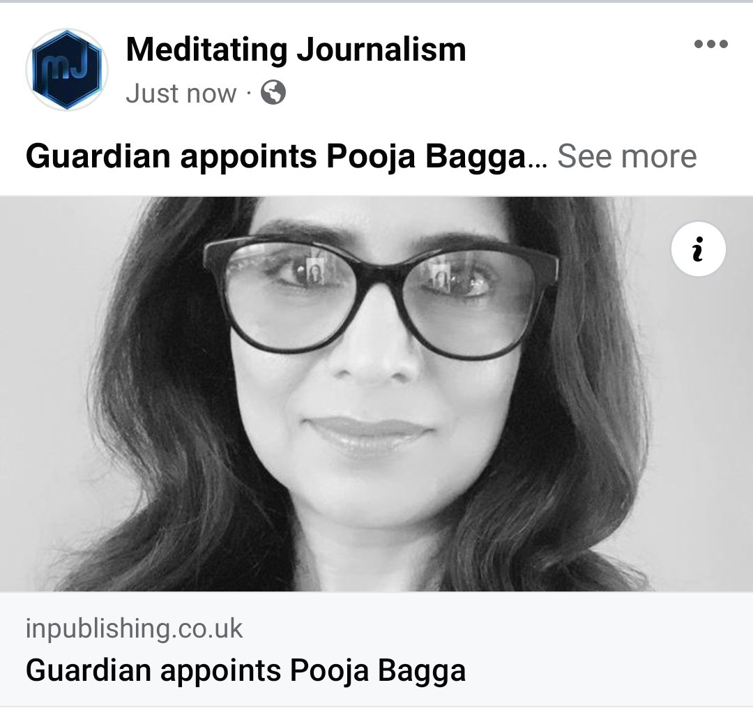 𝗚𝘂𝗮𝗿𝗱𝗶𝗮𝗻 𝗮𝗽𝗽𝗼𝗶𝗻𝘁𝘀 𝗣𝗼𝗼𝗷𝗮 𝗕𝗮𝗴𝗴𝗮

whatsapp.com/channel/0029Va…

#MeditatingJournalism #TheGuardian #PoojaBagga #ChiefInformationOfficer #RoyalMailGroup #BritishAirways #TransportforLondon #TFL #IAG #AnnaBateson