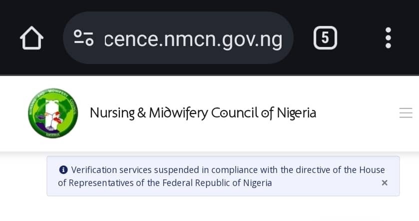 We at #NursesLounge are reaching out to some of our allies inside #NMCN to confirm this news of alleged corruption. #NMCN cannot verify licenses as the portal is suspended. #notonmcnverifucationrules #notocorruptioninnmcn