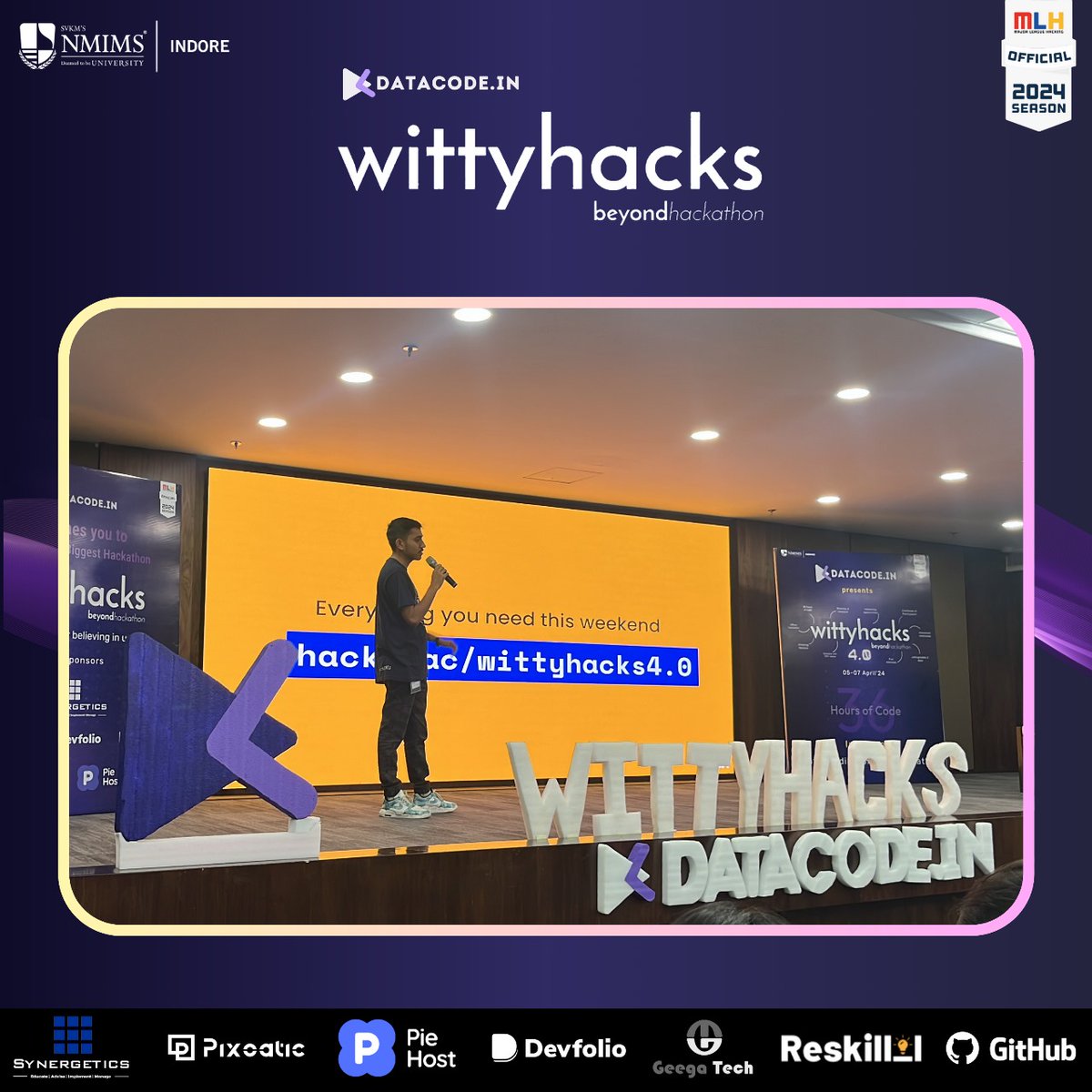 Datacode_in's tweet image. Immense gratitude to Vinayak Rawat, our esteemed MLH Coach, for their invaluable contribution to our hackathon journey! 🎉
Vinayak's mentorship sessions were nothing short of transformative, empowering participants with skills and confidence. 💖✨