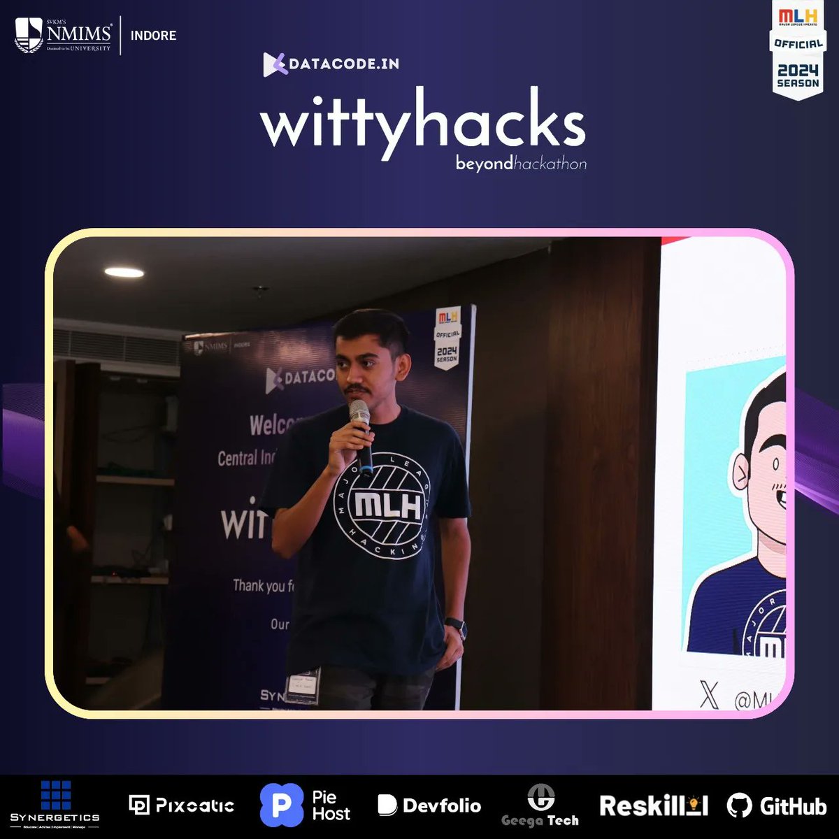 Datacode_in's tweet image. Immense gratitude to Vinayak Rawat, our esteemed MLH Coach, for their invaluable contribution to our hackathon journey! 🎉
Vinayak's mentorship sessions were nothing short of transformative, empowering participants with skills and confidence. 💖✨