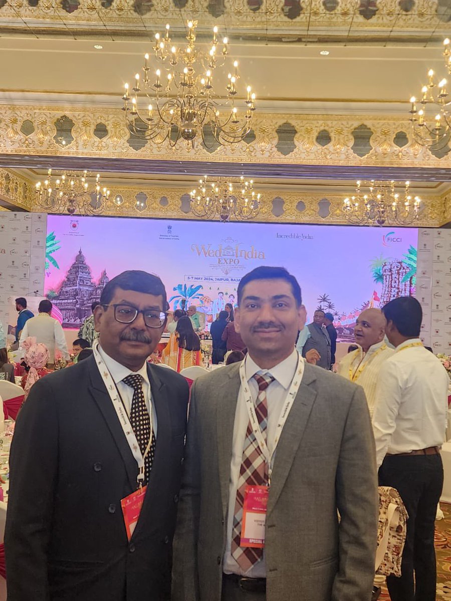 Team ITDC at 'Wed in India ' Expo at Jaipur being organised by Ministry of Tourism, Govt of Rajasthan and FICCI.

#indiatourismdevelopmentcorporation #theashok #hotelsamrat #wedinindia #indianweddings #ministryoftourism #weddings #rajasthan
