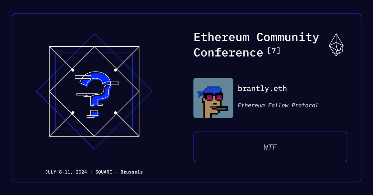 EthCC - Ethereum Community Conference tweet media