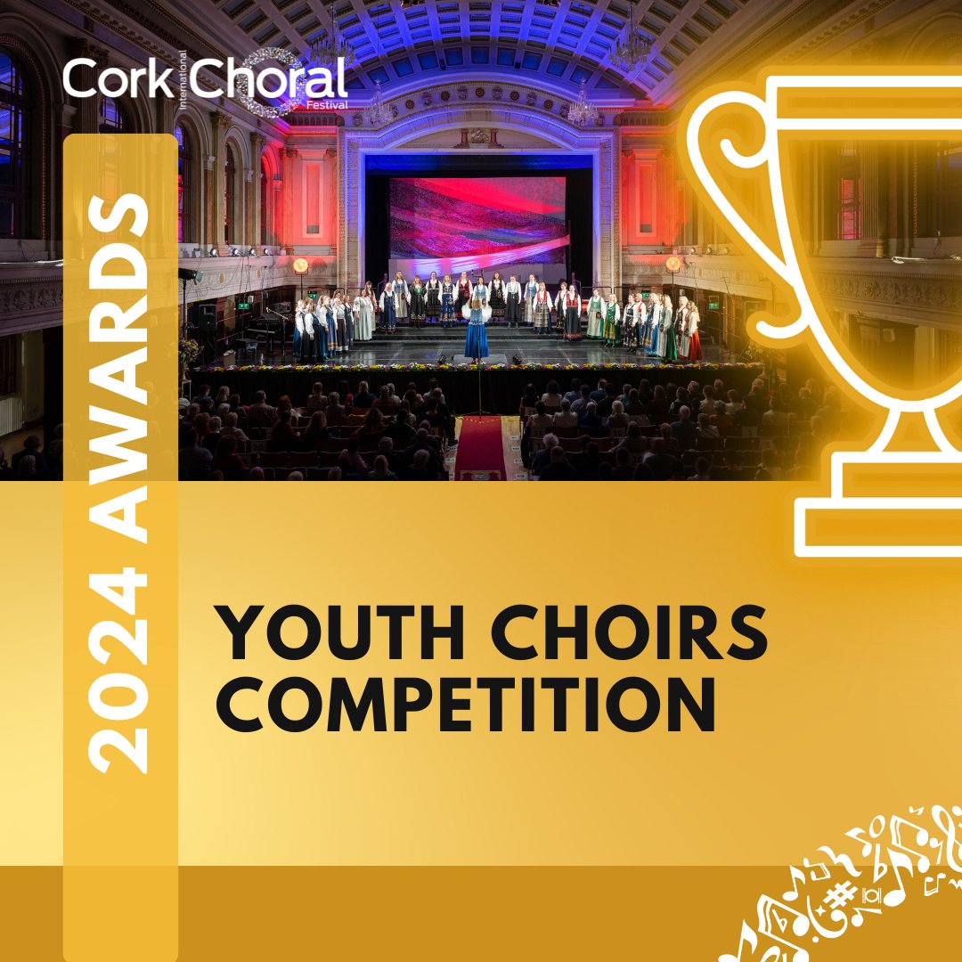 Congratulations to the winners of this morning's Youth Choir Competition! 👏
🎼First prize: Dublin Youth Choir, Dublin
🎼Second prize: Broadford Youth Choir, Limerick
🎼Third prize: Mount Merrion Parish Children's Choir, Dublin