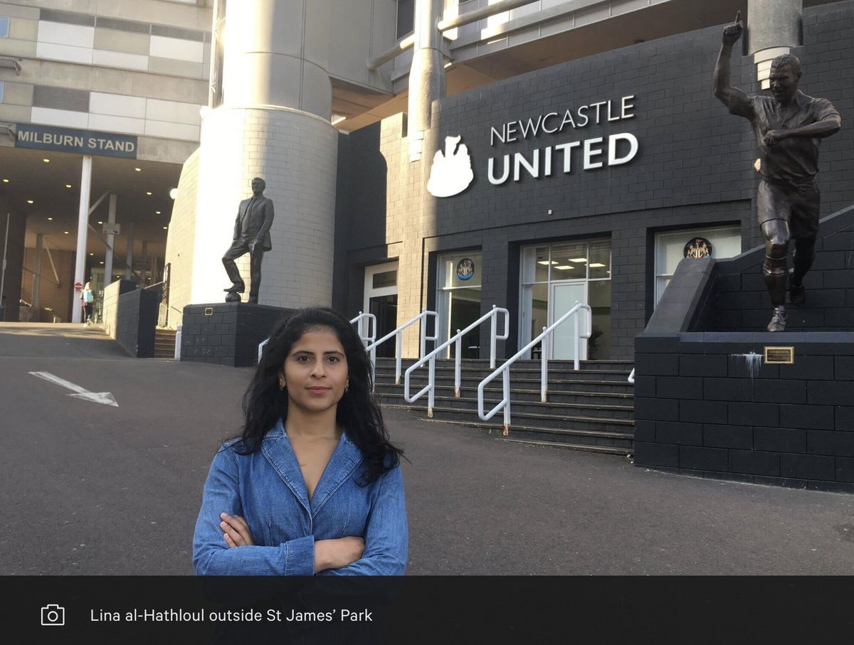 Lina was invited to speak in Newcastle on September 5 by protest group NUFC Fans Against Sportswashing, which has vocally opposed the club’s owners since the takeover.... 👇🏽 theathletic.com/4851893/2023/0…