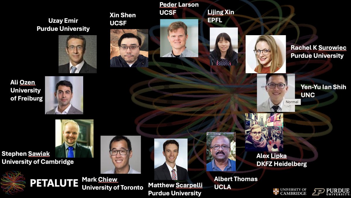 This is a collaborative effort led by <a href="/sjsawiak/">Steve Sawiak</a>. We learned from each other. Thanks to everybody who contributed to #PETALUTE. 
This is how it started in 2022 <a href="/ISMRM/">ISMRM</a> #ISMRM and evolved  #ISMRM2024.